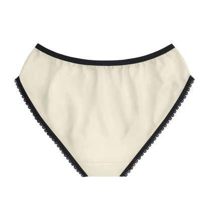 "DEI - Didn't Earn It" #14, Women's Briefs (Egg Shell White)