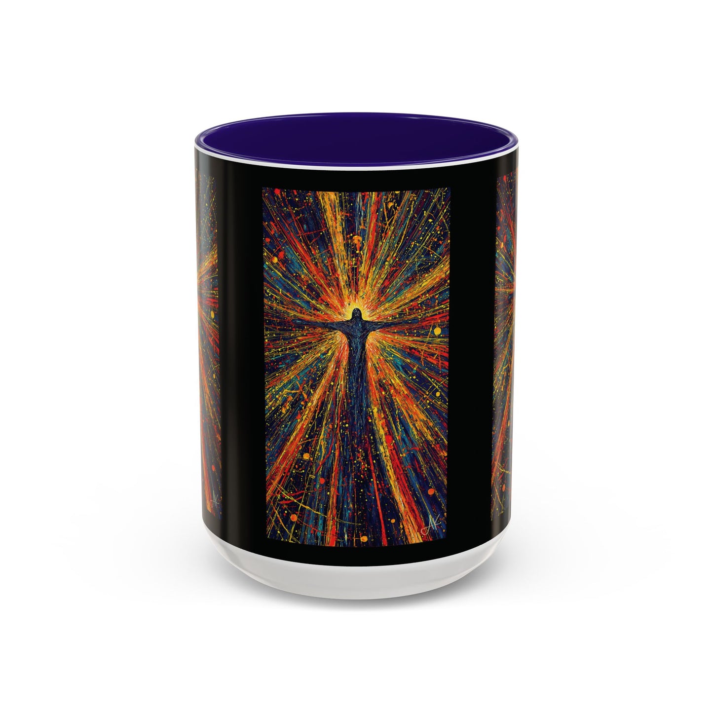 "Born Again in His Radiance - Isaiah 60:1", Colorful Mugs (11oz & 15oz)