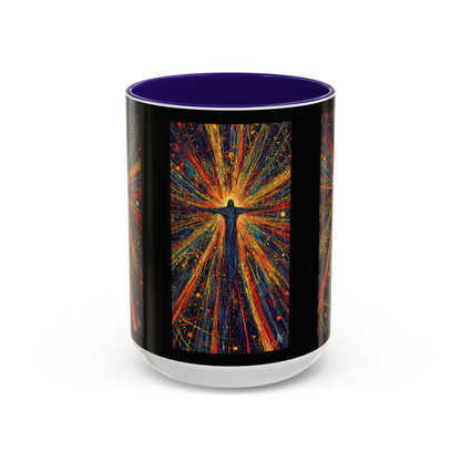 "Born Again in His Radiance - Isaiah 60:1", Colorful Mugs (11oz & 15oz)