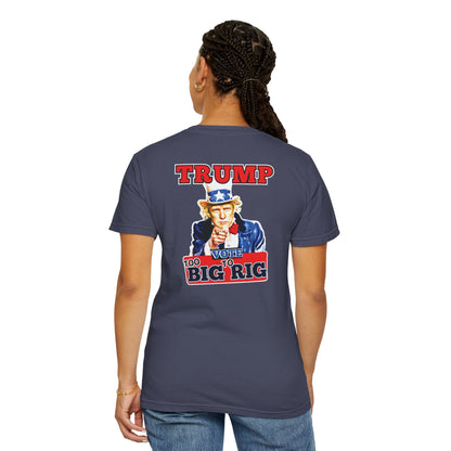 "Trump - Too Big To Rig", Unisex T-shirt
