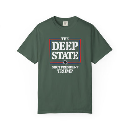 "The Deep State Shot President Trump" #01, Unisex T-shirt