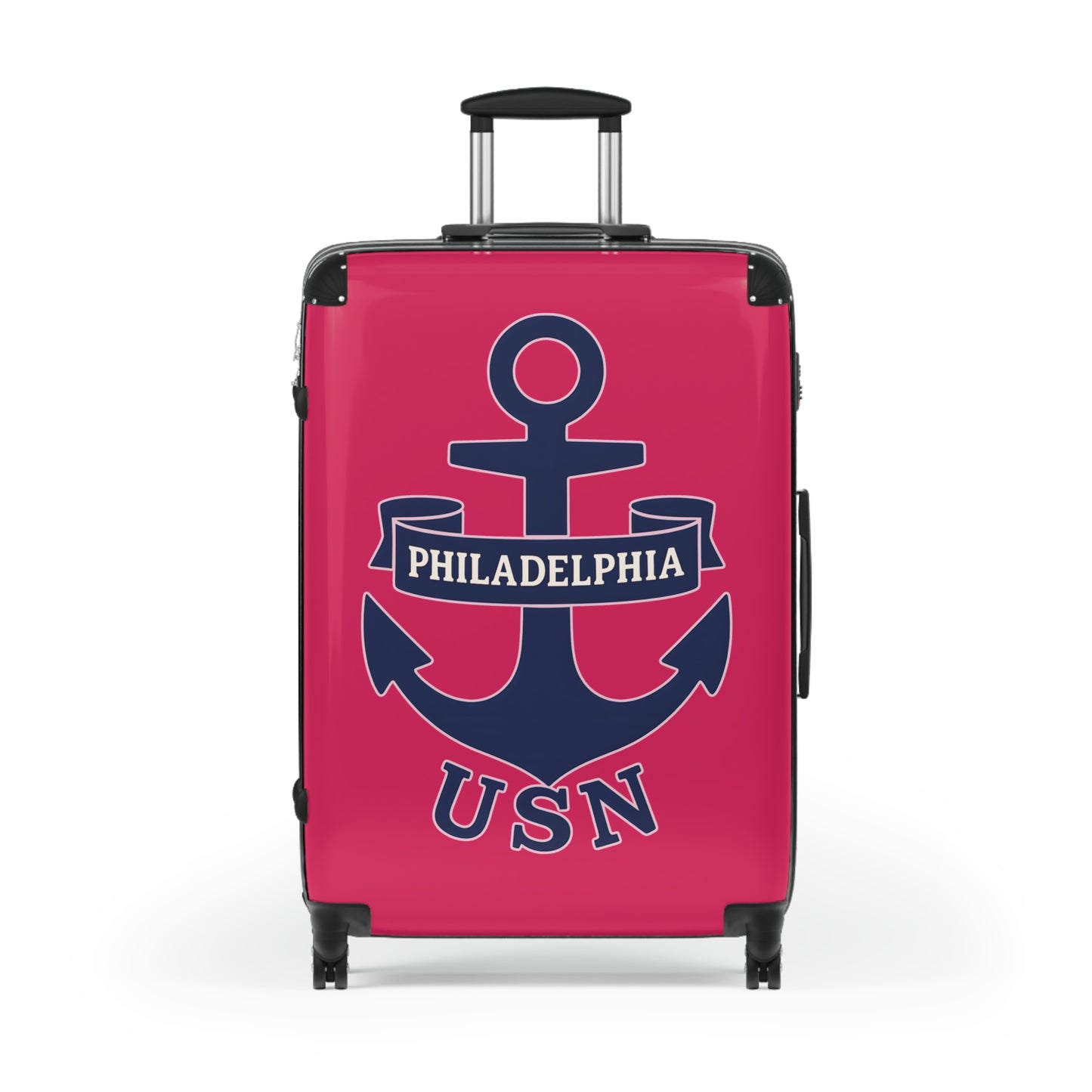 "USN Anchor", Suitcase (Ruby Red)