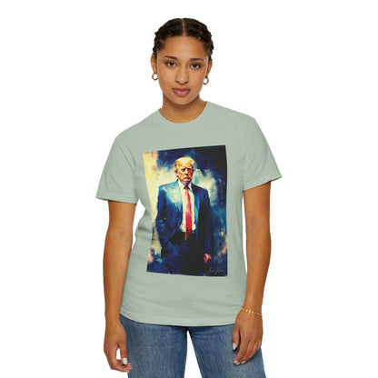"Trump Portrait No. 6", Unisex T-shirt (Light Colors)