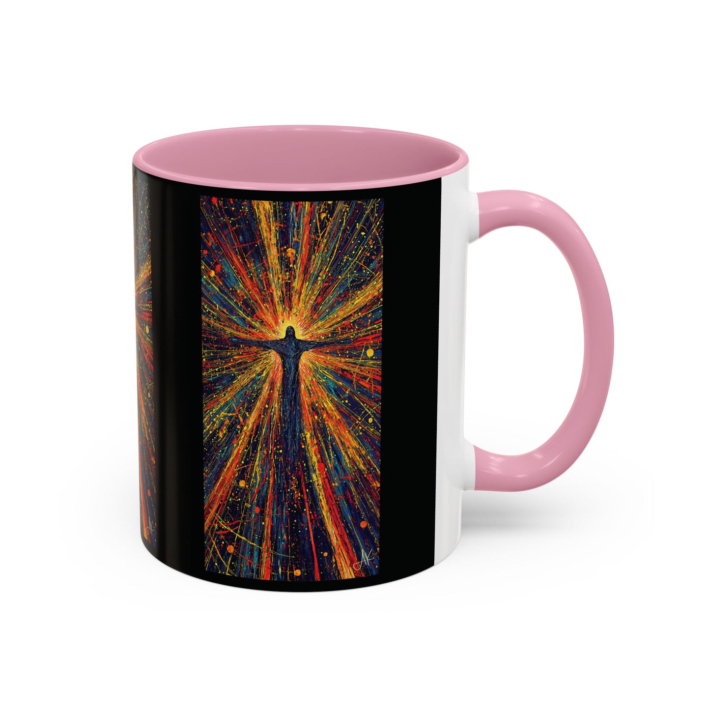 "Born Again in His Radiance - Isaiah 60:1", Colorful Mugs (11oz & 15oz)