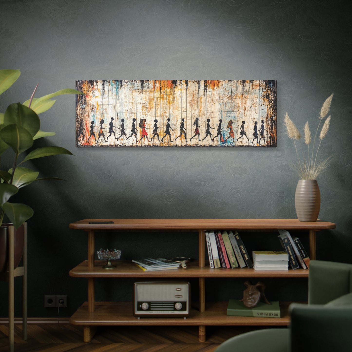 "Lockstep: Diversity Without Difference", Fine Art Matte Canvas, Stretched, 1.25"