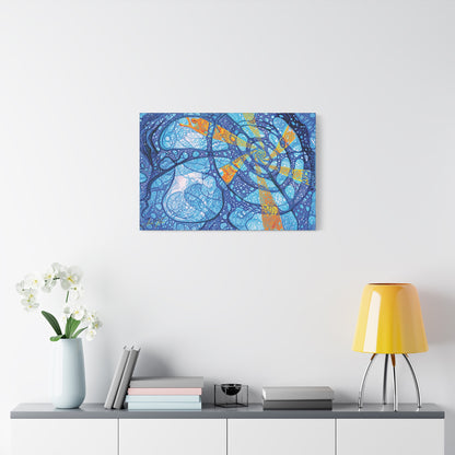 "Gaelic Sea People", Fine Art Print on Matte Canvas