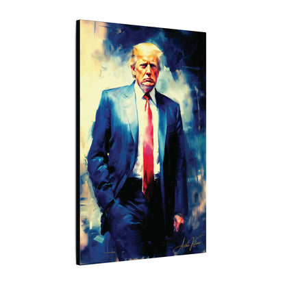 "Trump Portrait No. 6", Stretched Matte Canvas Fine Art Print