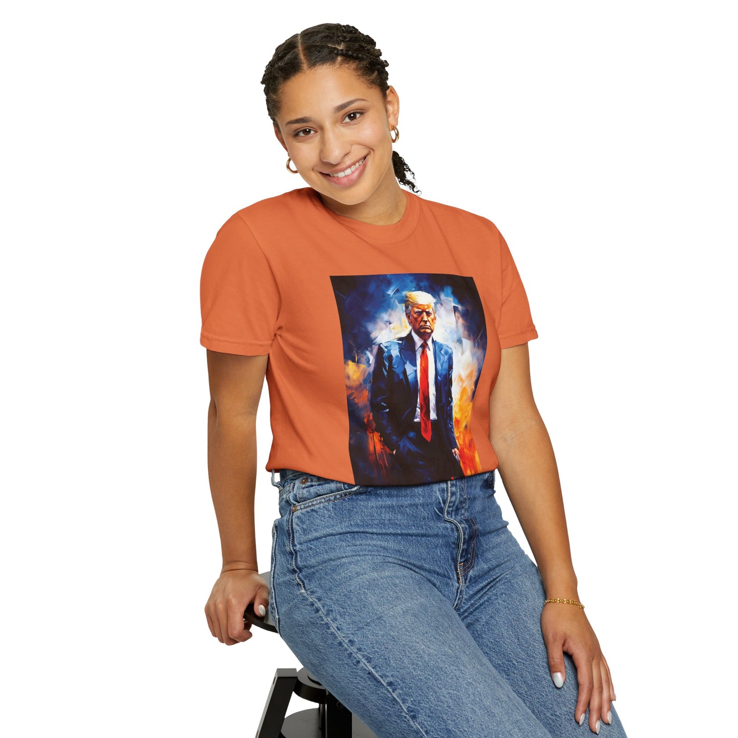"Trump Portrait" #22, Unisex T-shirt (Dark Colors)