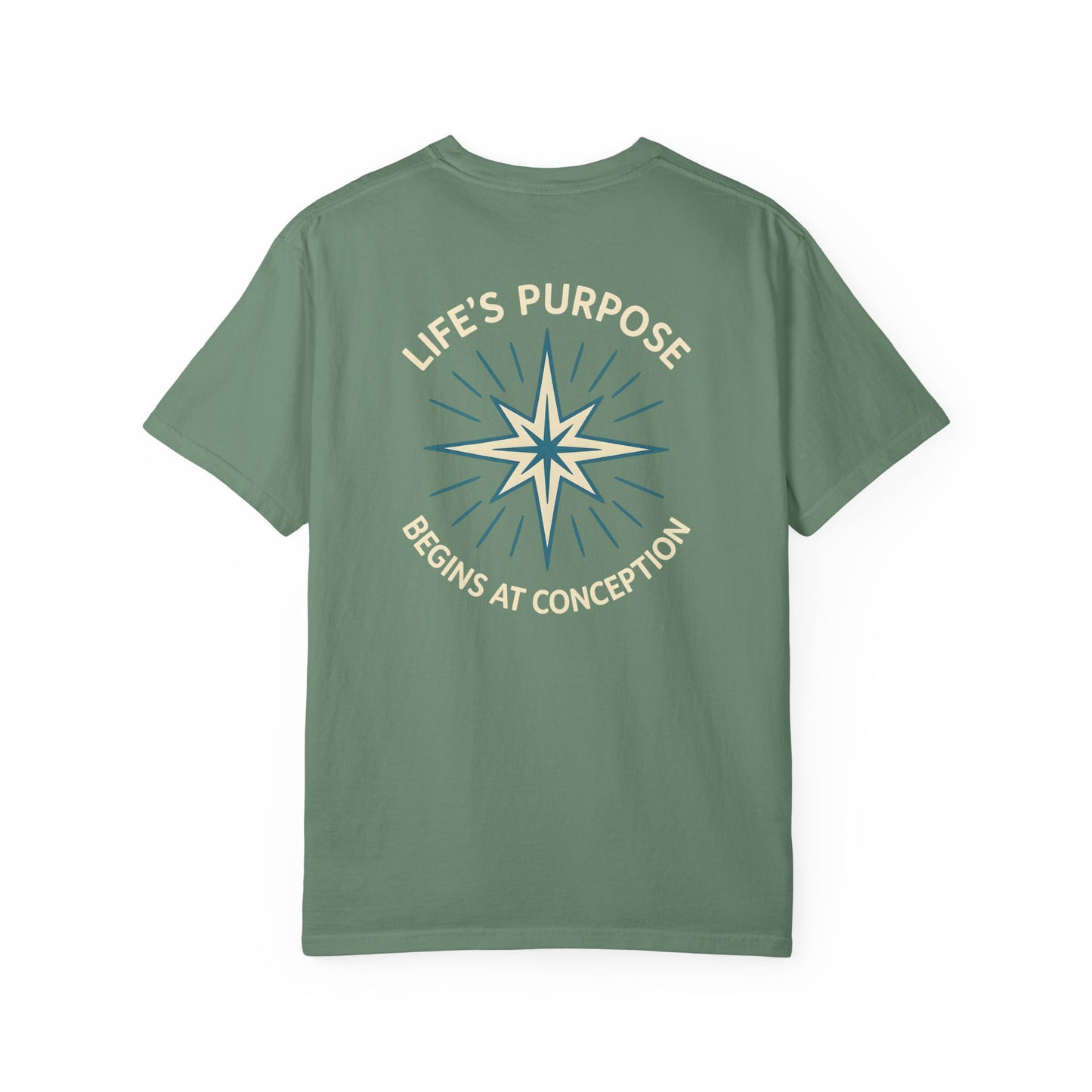 "Life's Purpose Begins at Conception #01", Unisex T-shirt