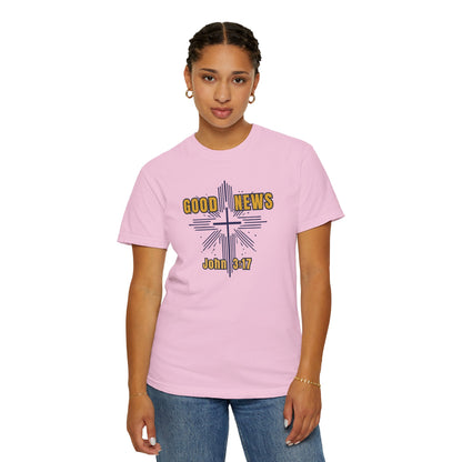 "Good News - John 3:17", Unisex T-shirt