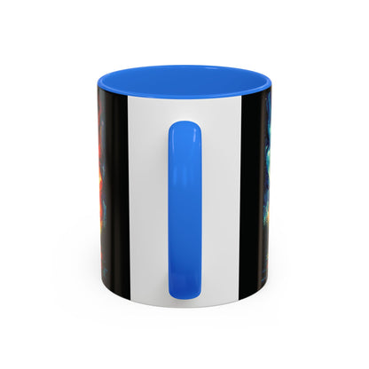 "Naomh Solus (Gaelic) - Sacred Light (English)", Colorful Mugs (11oz, 15oz)