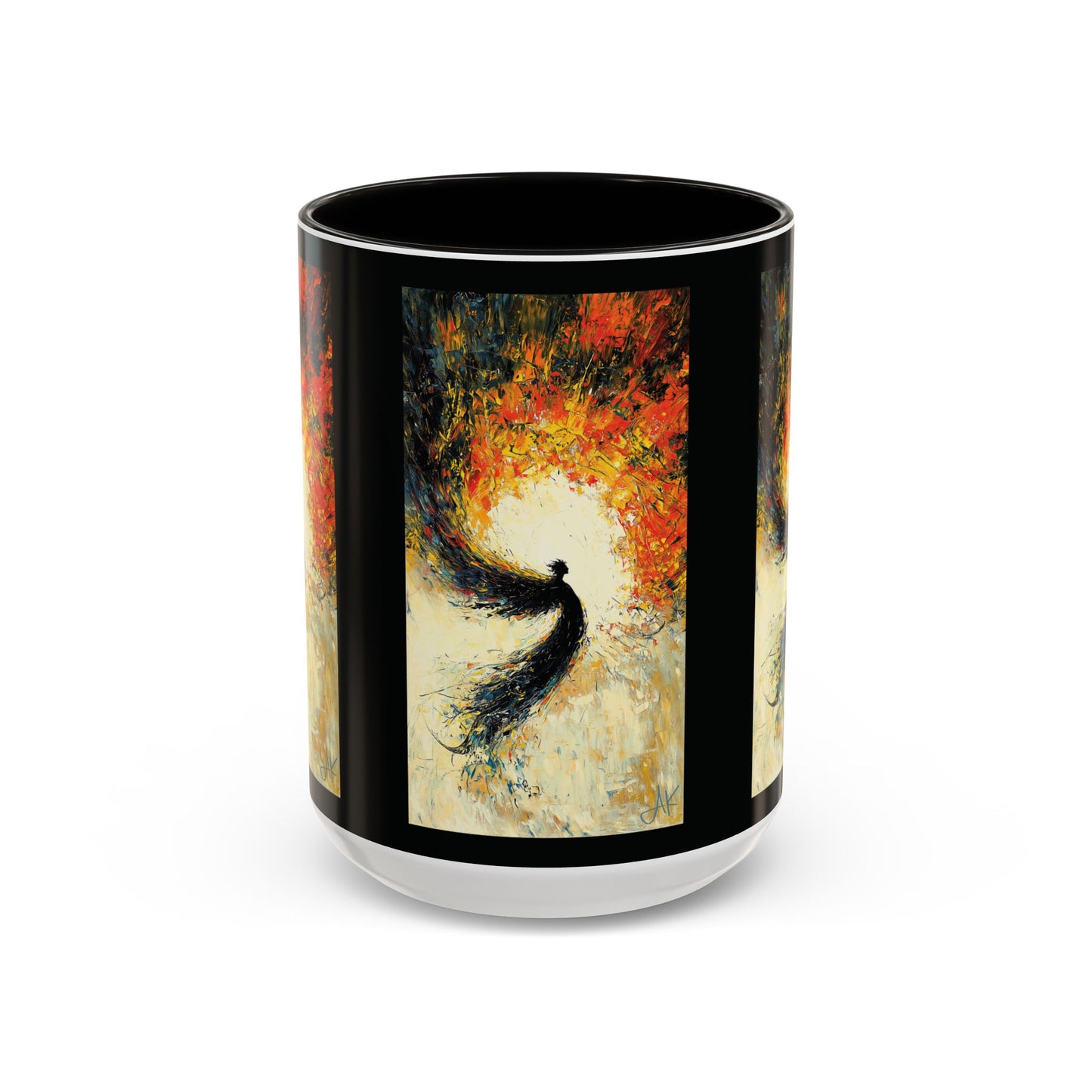 "Seraphic Aegis", Colorful Mugs (11oz, 15oz)