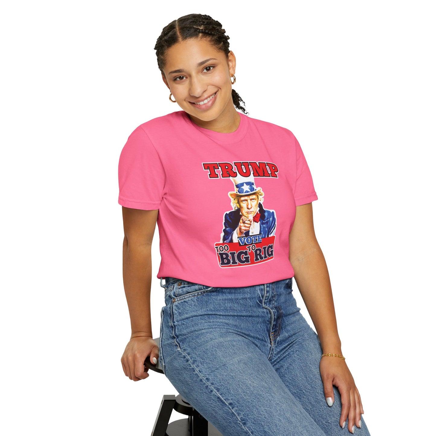 "Trump - Too Big To Rig", Unisex T-shirt