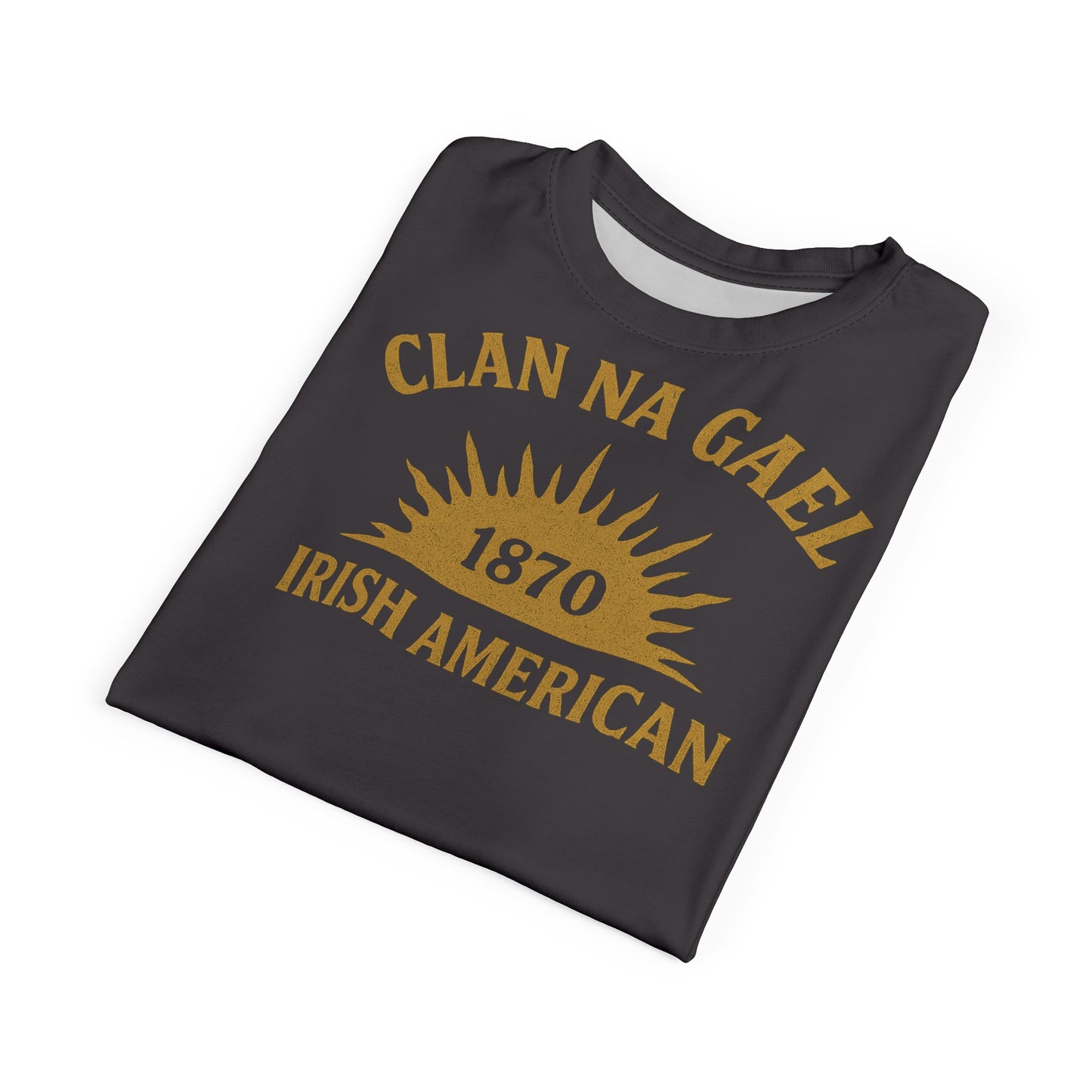 "Clan na Gael - Irish American", Unisex T-shirt (Gallowglass Grey)