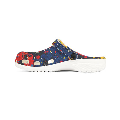 "Abstract 274", Foam Rubber Clogs