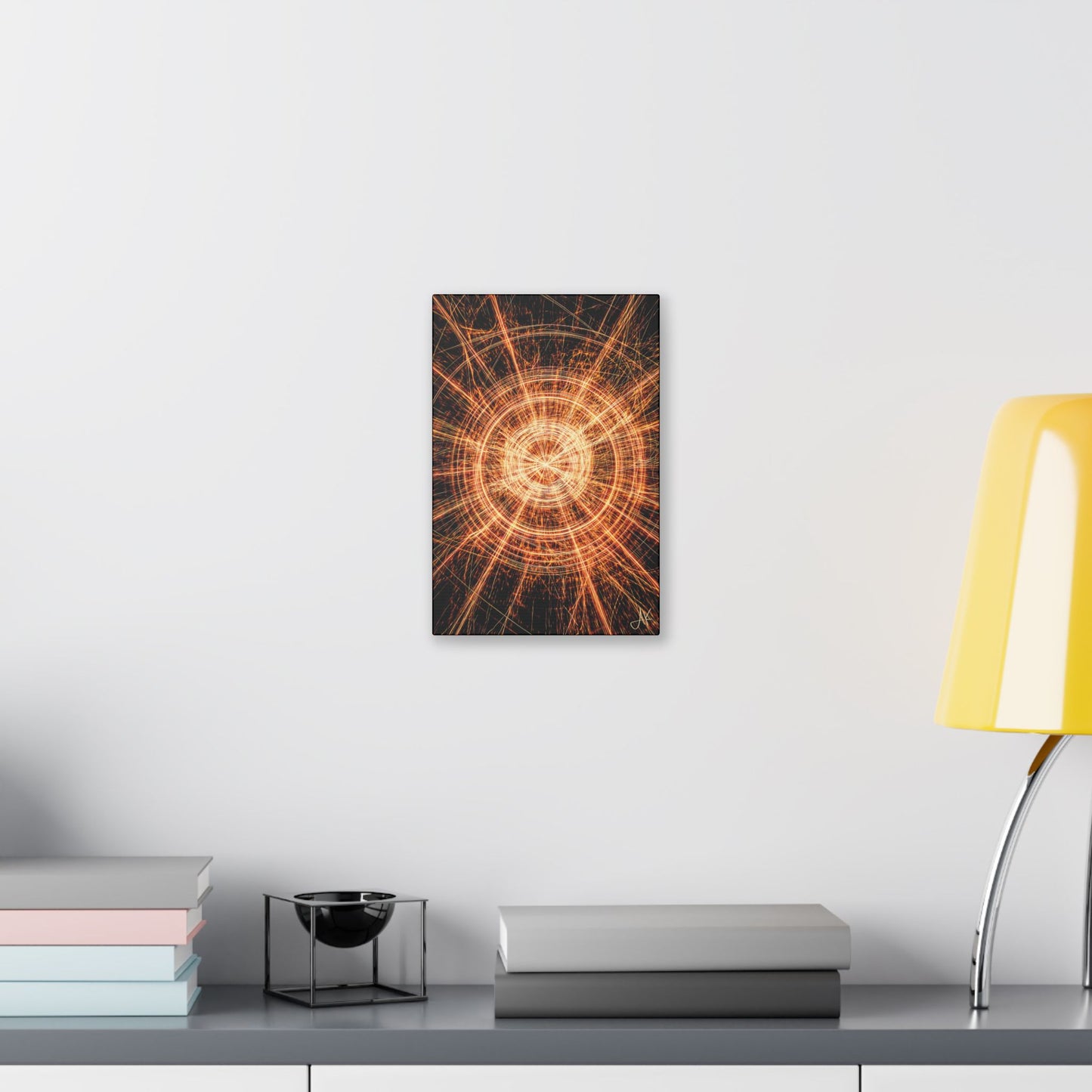 "His Light After Darkness", Stretched Classic Canvas Fine Art Print