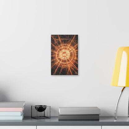 "His Light After Darkness", Stretched Classic Canvas Fine Art Print