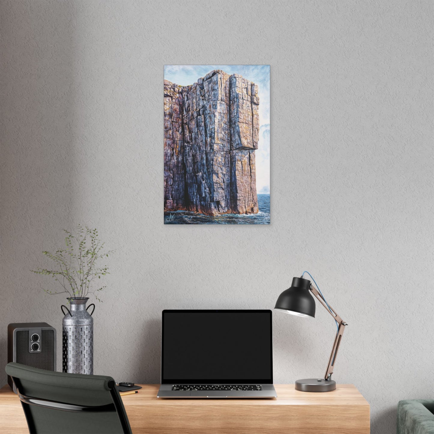 "Fortress Antrim", Stretched Classic Canvas Fine Art Print