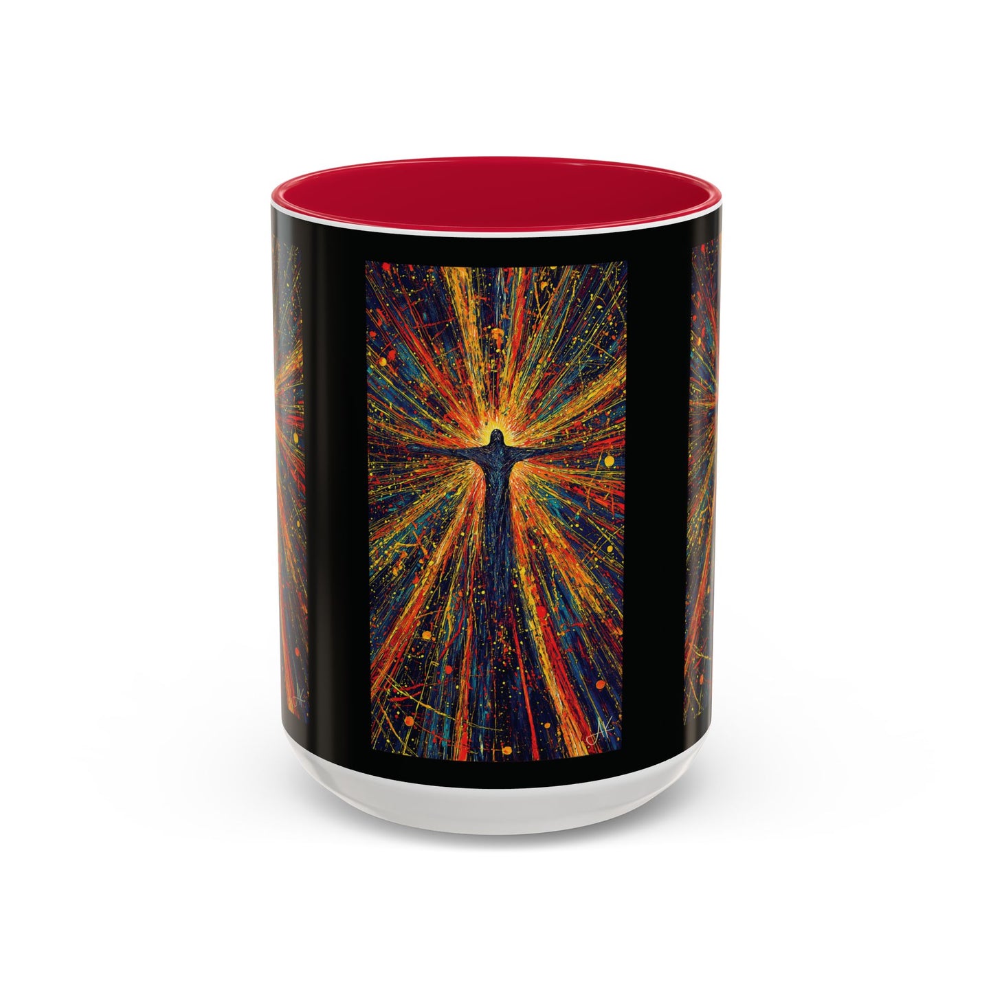 "Born Again in His Radiance - Isaiah 60:1", Colorful Mugs (11oz & 15oz)
