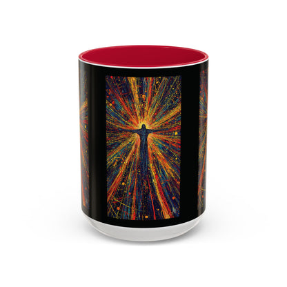 "Born Again in His Radiance - Isaiah 60:1", Colorful Mugs (11oz & 15oz)