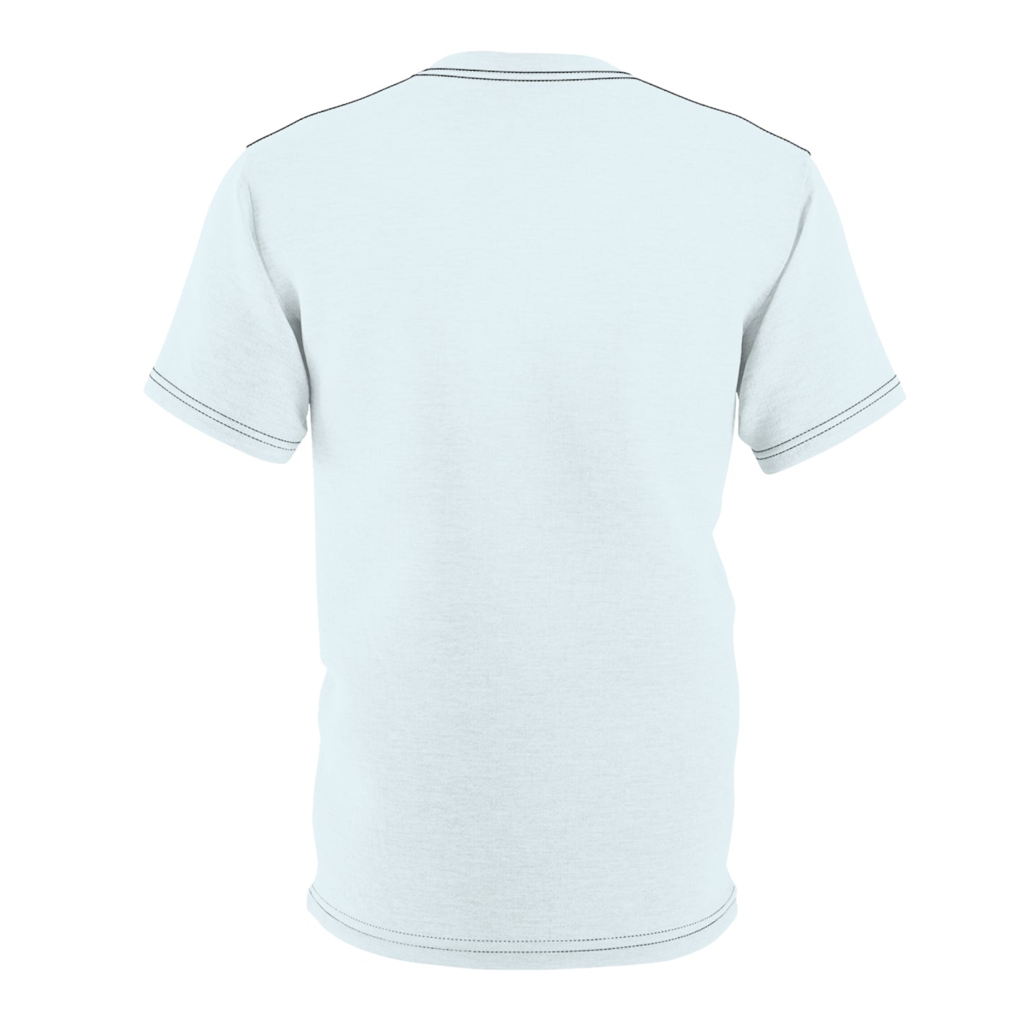 "Intelligent Conversation", Unisex T-shirt (Bubbles Blue)