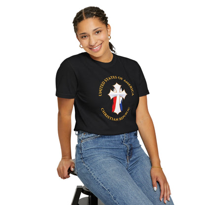 "USA - Christian Republic" #12, Unisex T-shirt