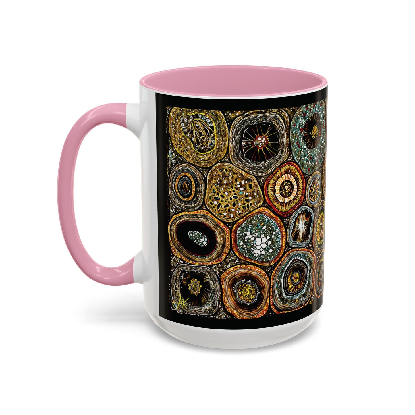 "Every Detail, His Design", Colorful Mugs (11oz, 15oz)