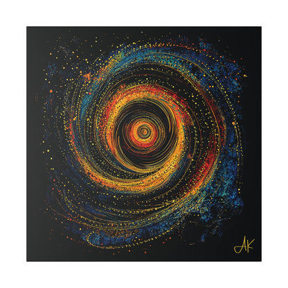 "Galactic Spiral", Stretched Classic Canvas Fine Art Print