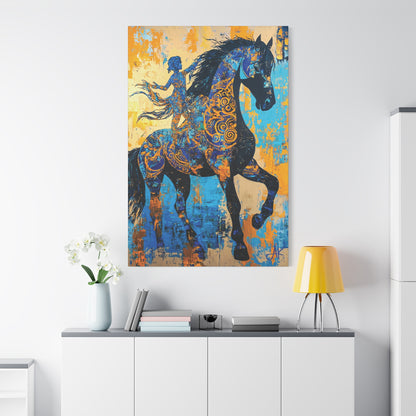 "Unbridled Freedom", Fine Art Matte Canvas, Stretched, 1.25"