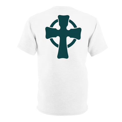 "Retro Jesus", Unisex T-shirt (Foamy Milk White)