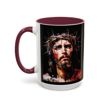 "Crown of Thorns", Colorful Mugs (11oz, 15oz)