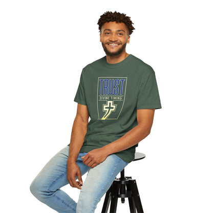 "Trust Divine Timing" #01, Unisex T-shirt