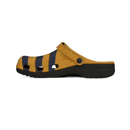 "Triple Ensign", Foam Rubber Clogs