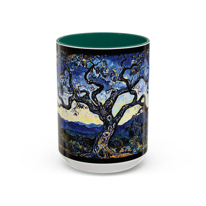 "Crann na Beannachd (Gaelic) - Tree of Blessing (English)", Colorful Mugs (11oz & 15oz)