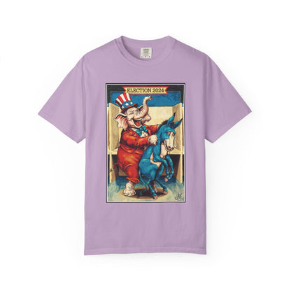 "MAGA Spanked the Donkeys 2024", Unisex T-shirt (Light Colors)