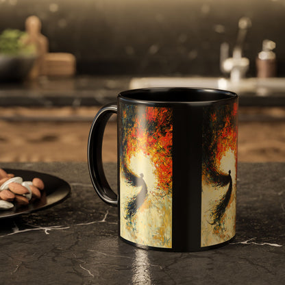 "Seraphic Aegis", Colorful Mugs (11oz, 15oz)