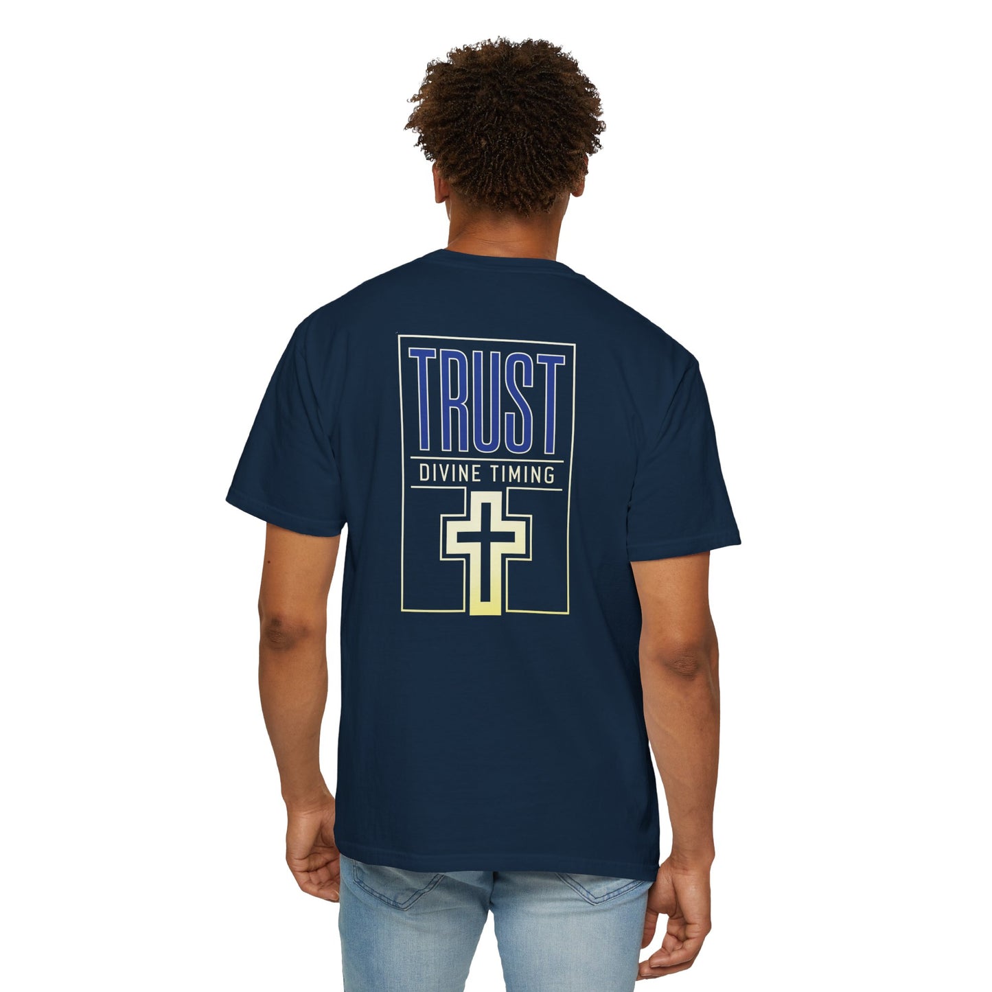 "Trust Divine Timing" #01, Unisex T-shirt