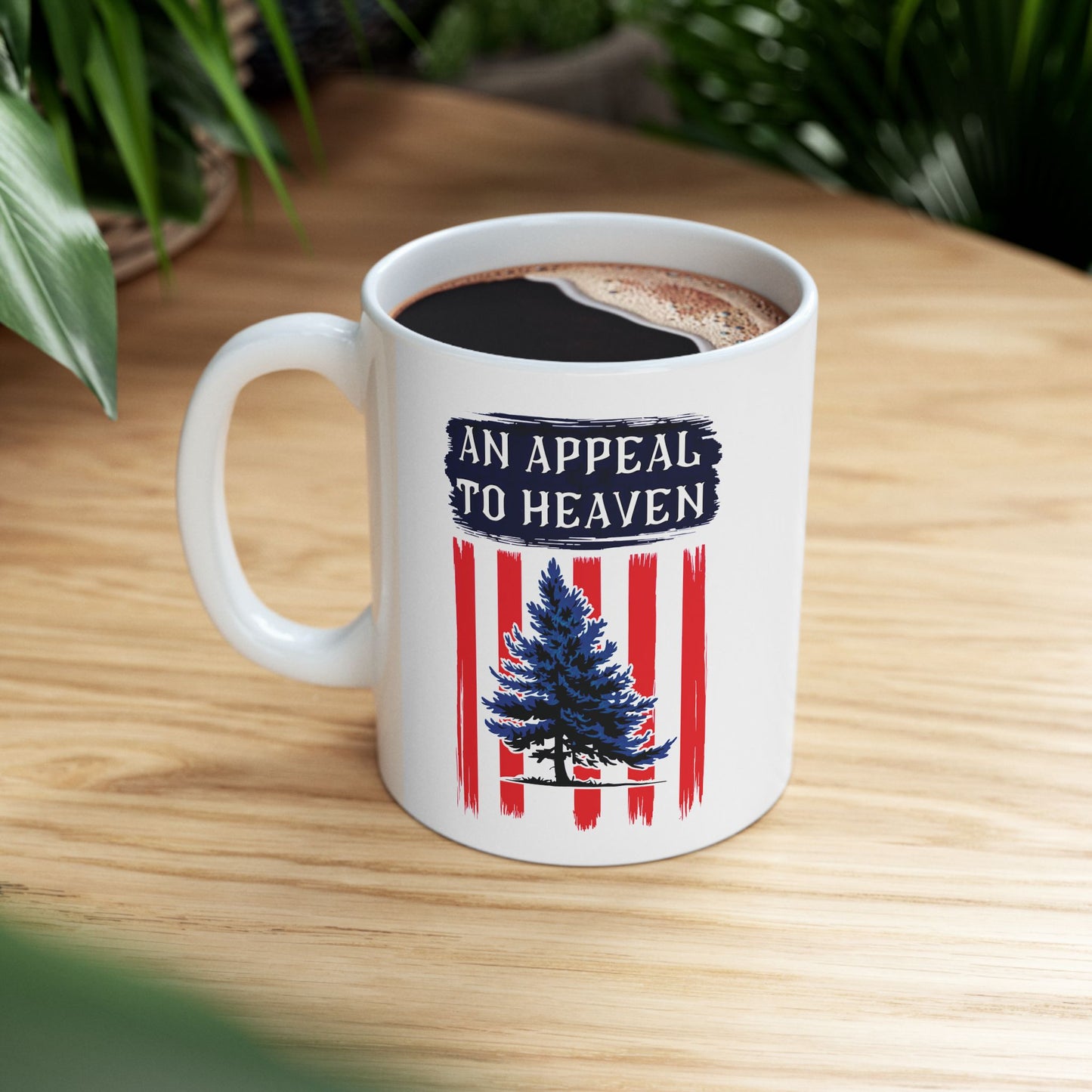 "An Appeal to Heaven", White Mug (11oz & 15oz)