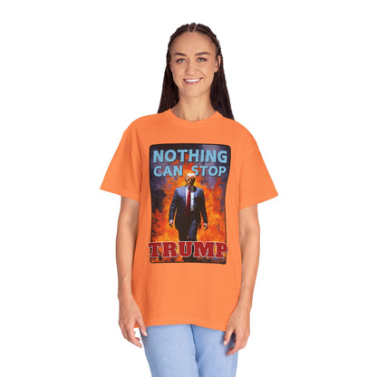 "Nothing Can Stop Trump", Unisex T-shirt (Light Colors)