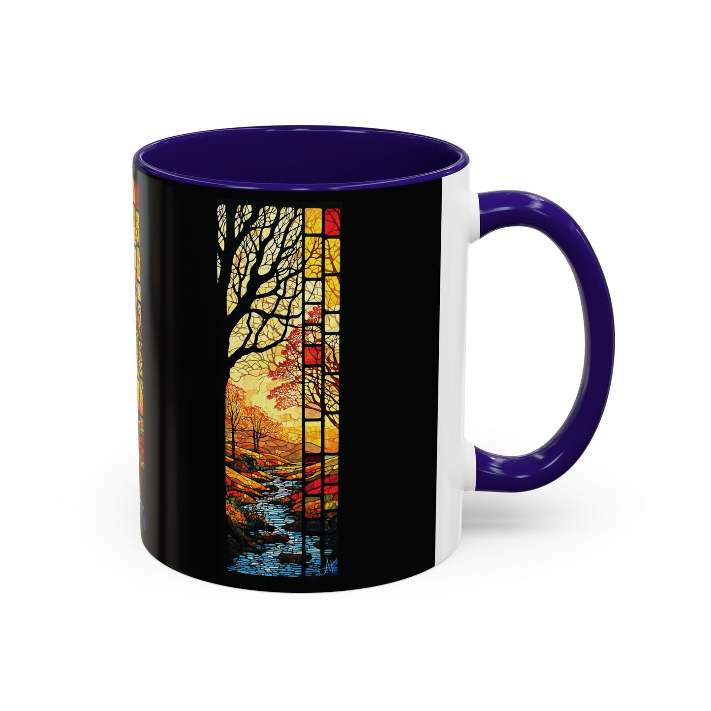 "Realization at 5", Colorful Mugs (11oz, 15oz)