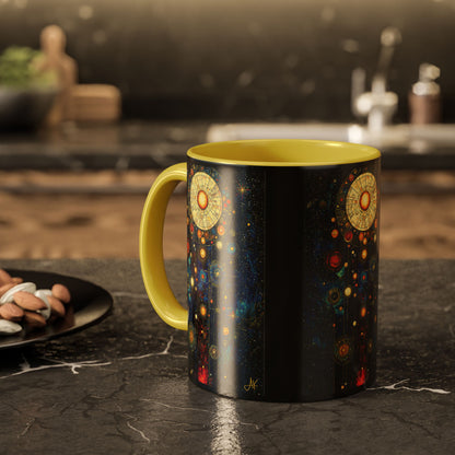 "Ancient Connection to God", Colorful Mugs (11oz, 15oz)