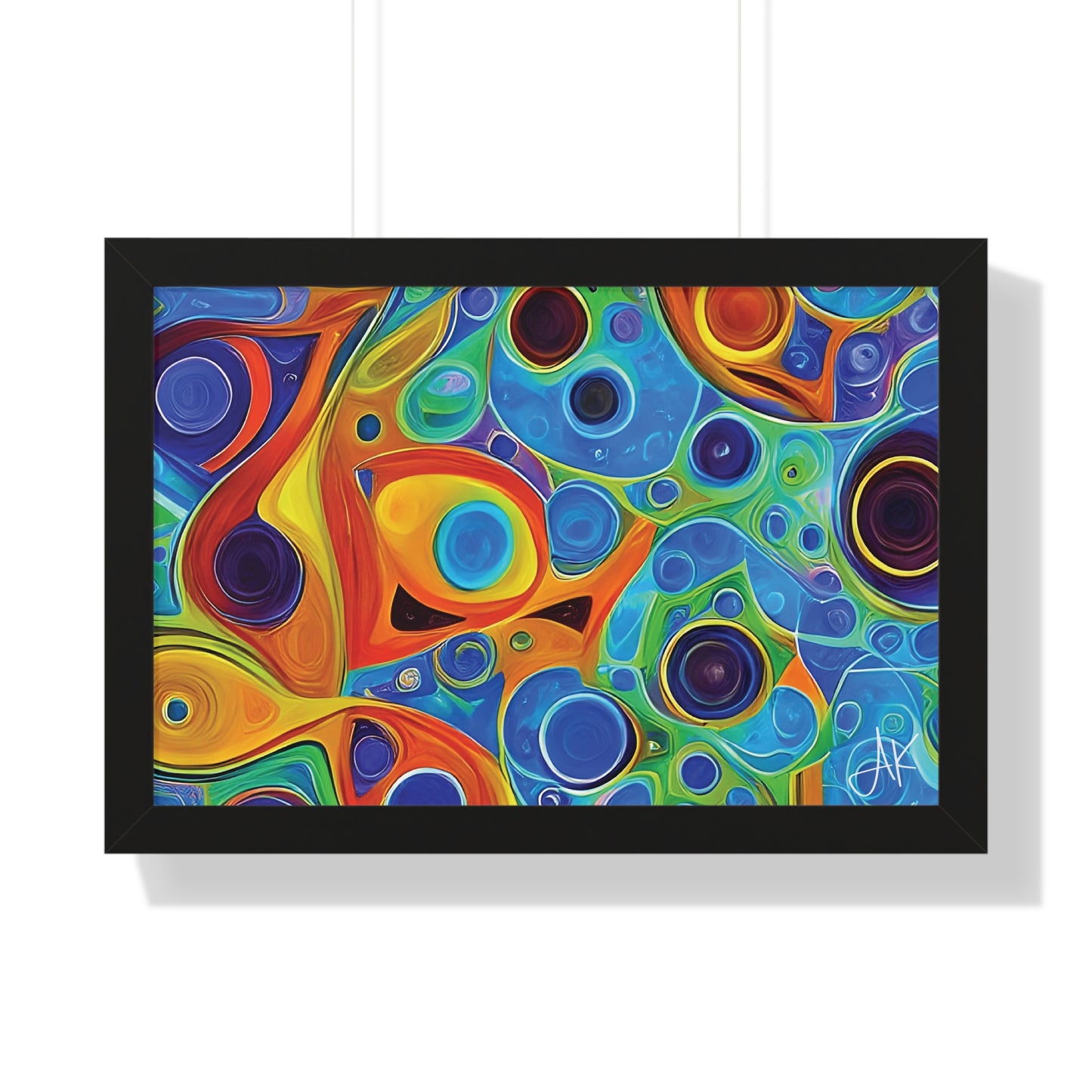 "Primordial Soup", Framed Paper Poster