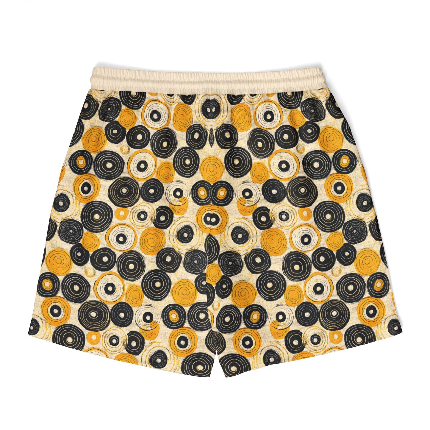 "Old 45's", Swim Shorts (Dough White Waistband)