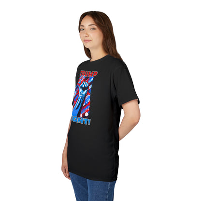 "TRUMP FIGHT!", Unisex T-shirt (Black)