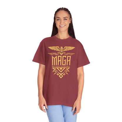"MAGA Restoring the Republic" #02, Unisex T-shirt