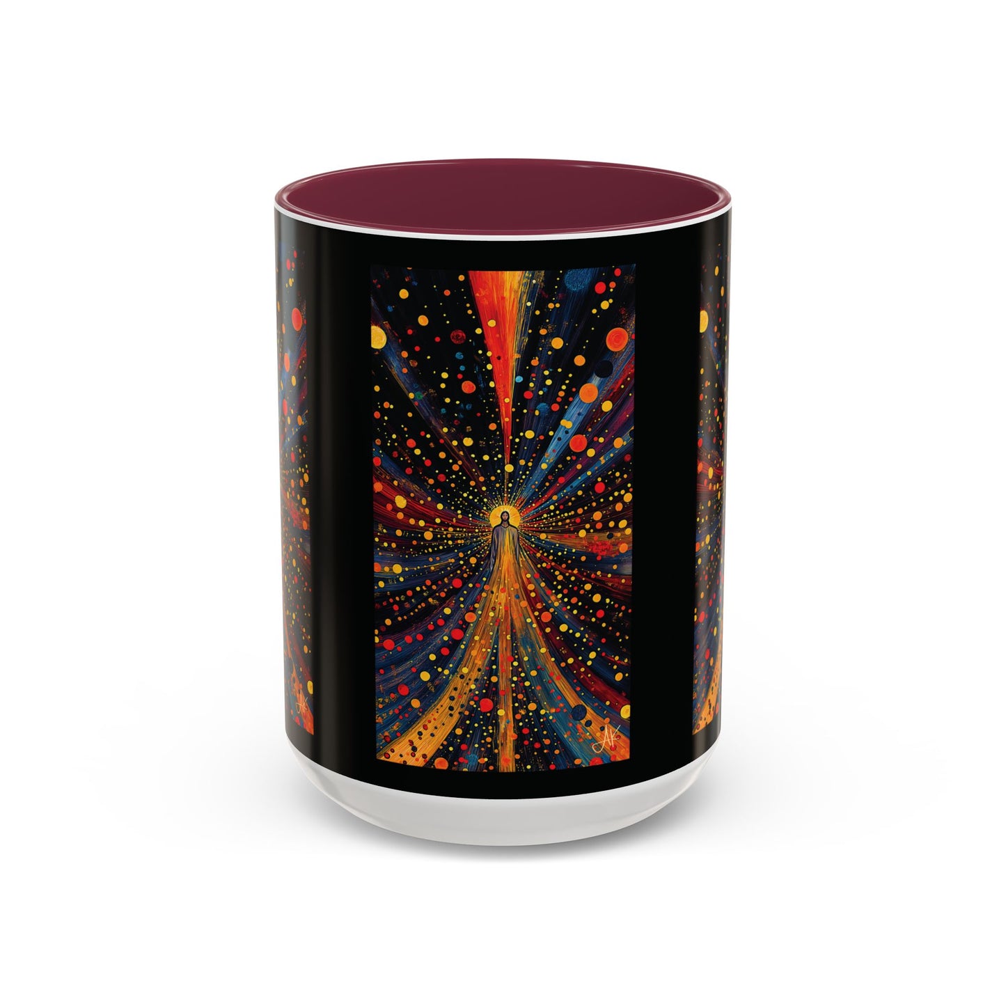 "Illuminated by Grace - 2 Corinthians 4:6", Colorful Mugs (11oz & 15oz)