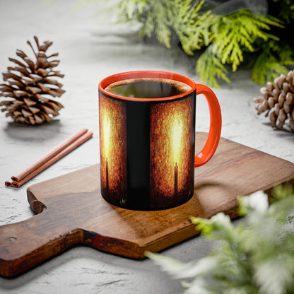 "Born of His Light", Colorful Mugs (11oz, 15oz)