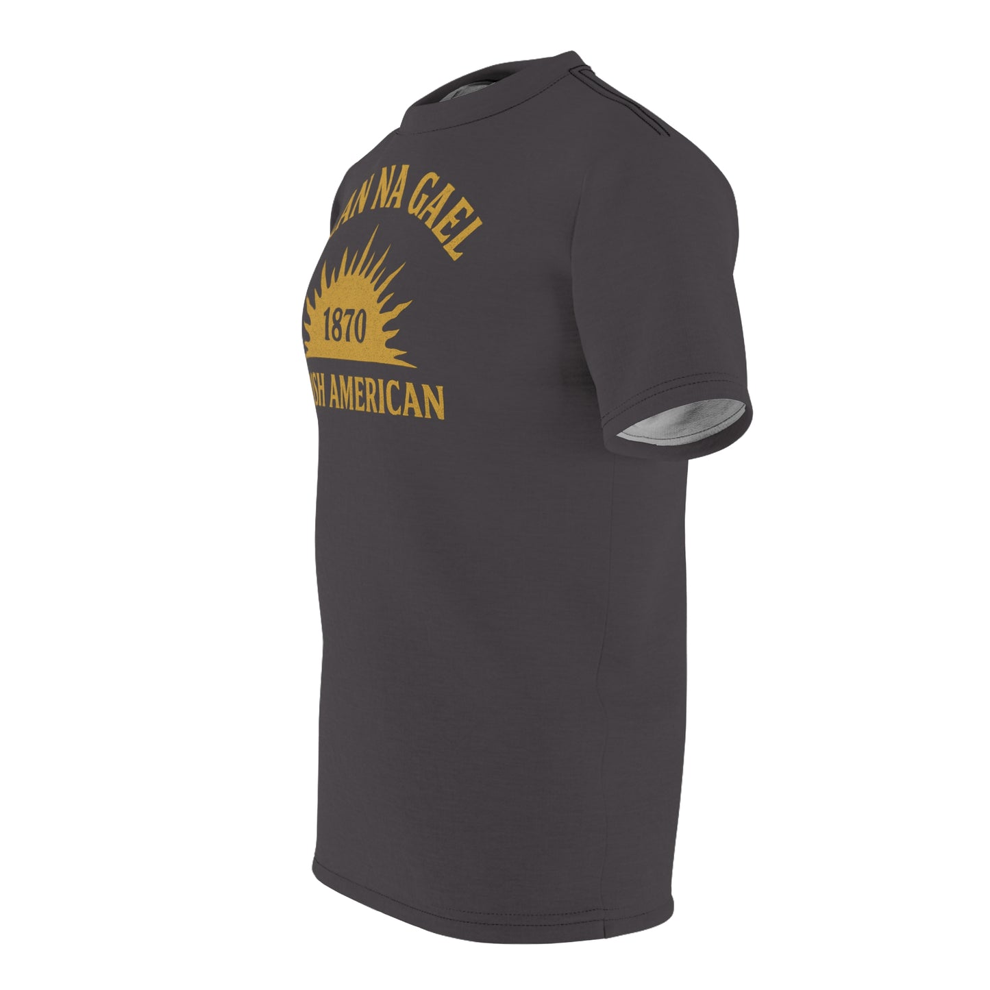 "Clan na Gael - Irish American", Unisex T-shirt (Gallowglass Grey)