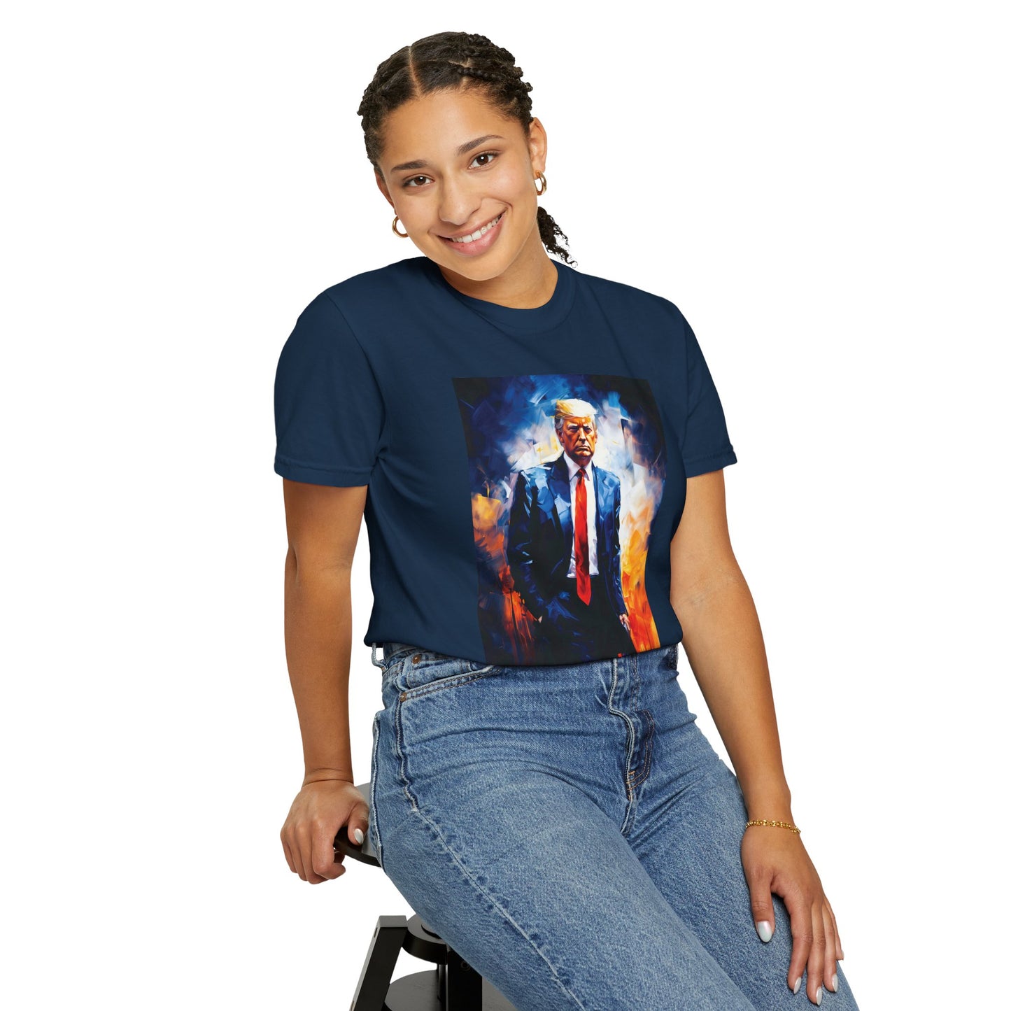 "Trump Portrait" #22, Unisex T-shirt (Dark Colors)