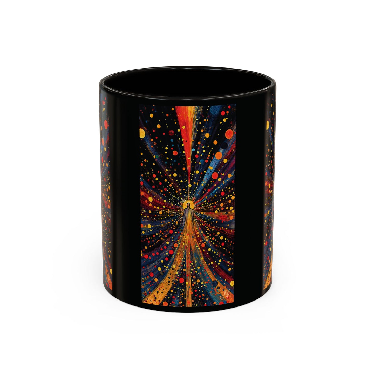 "Illuminated by Grace - 2 Corinthians 4:6", Colorful Mugs (11oz & 15oz)